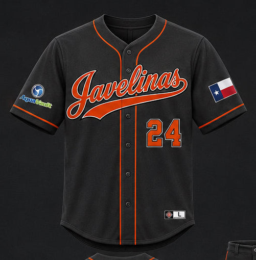 2026 TEXAS JAVELINAS - CHARCOAL JERSEY