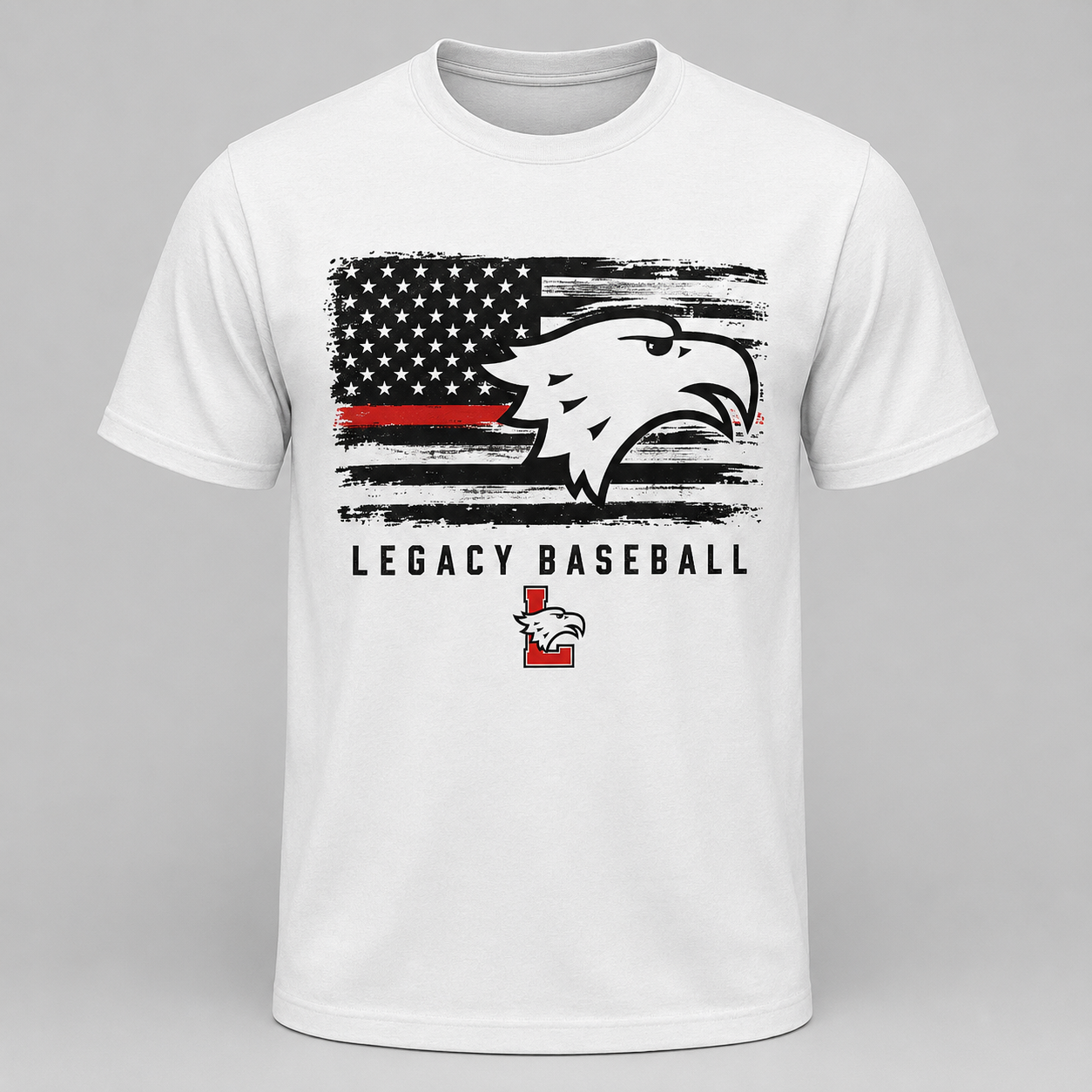 2026 EAGLES BASEBALL - FLAG EAGLE WHITE