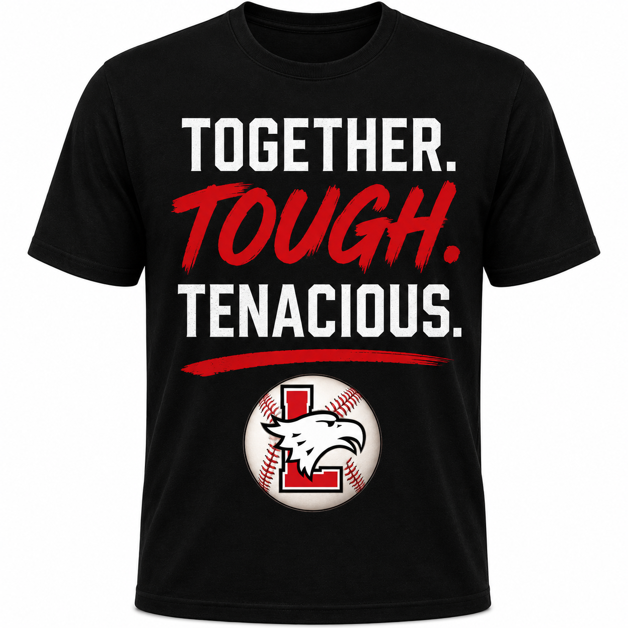 2026 EAGLES BASEBALL - TOGETHER TOUGH - BLACK