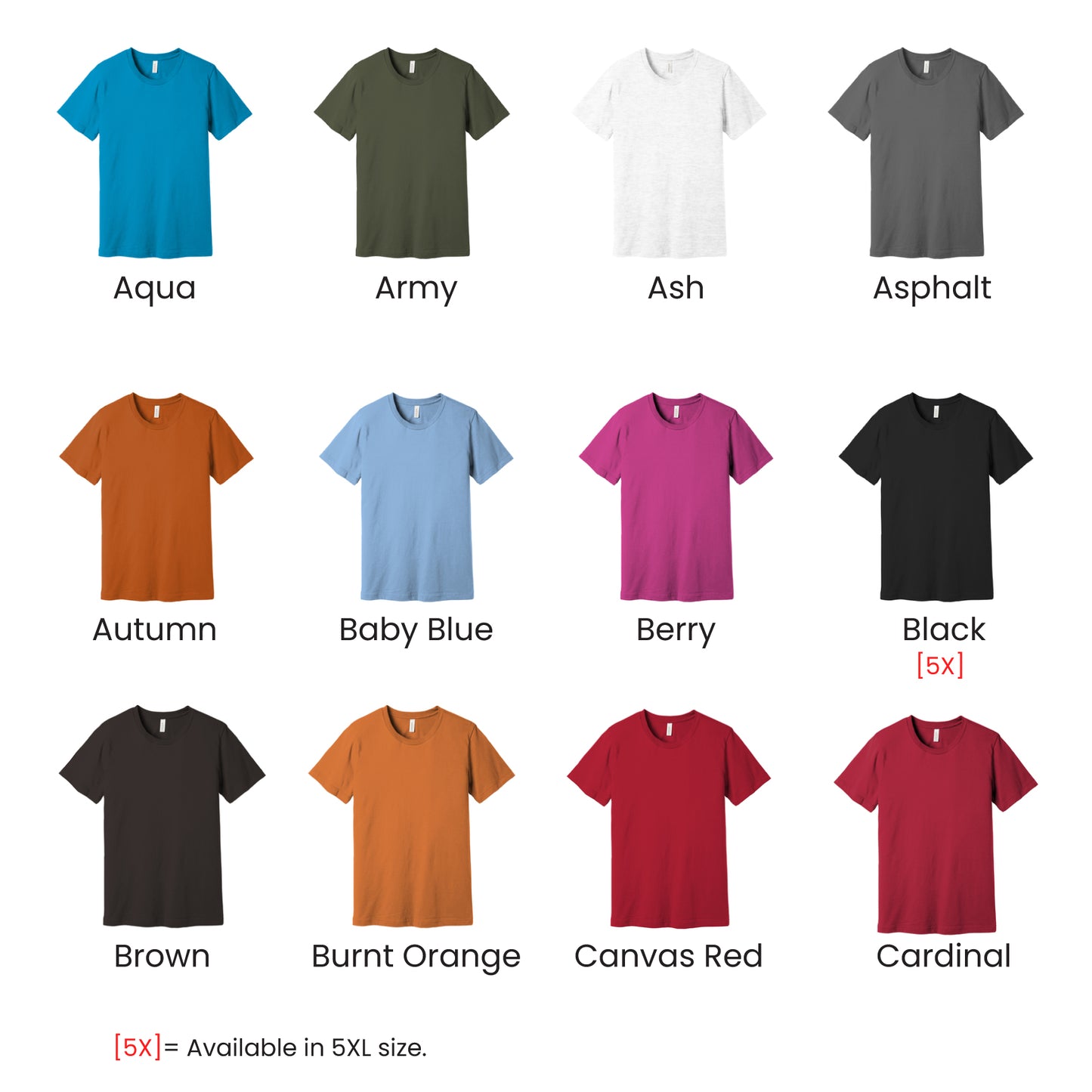 BC3001 | Adult Bella Canvas Tee