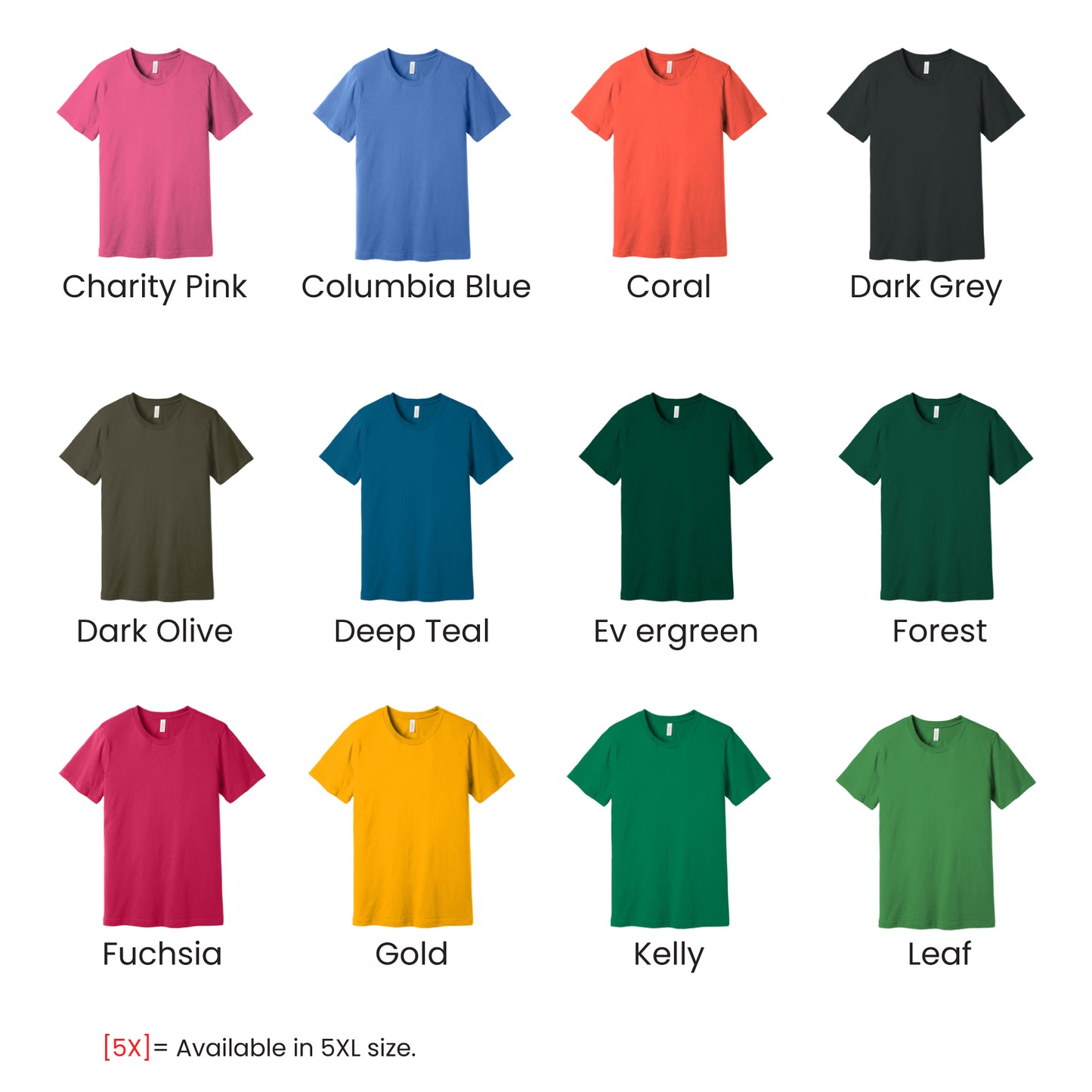 BC3001 | Adult Bella Canvas Tee