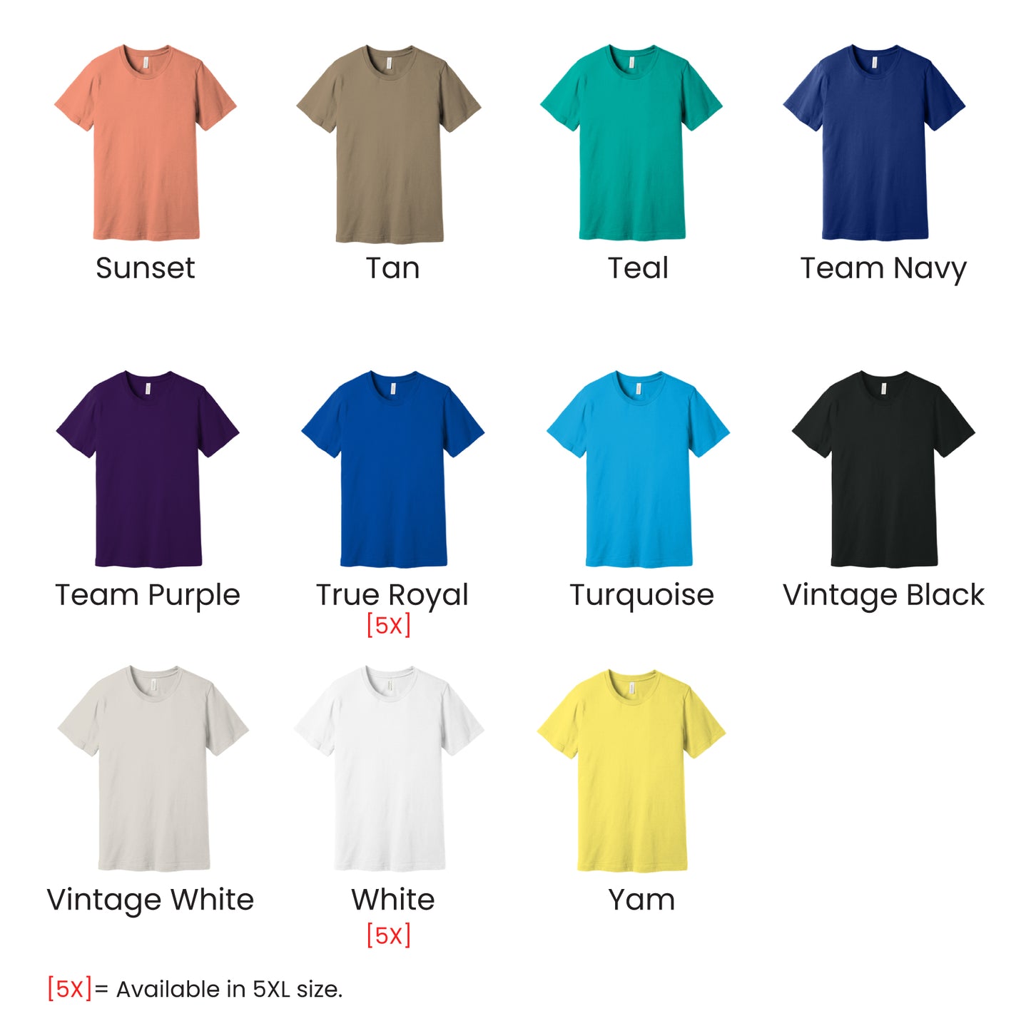 BC3001 | Adult Bella Canvas Tee