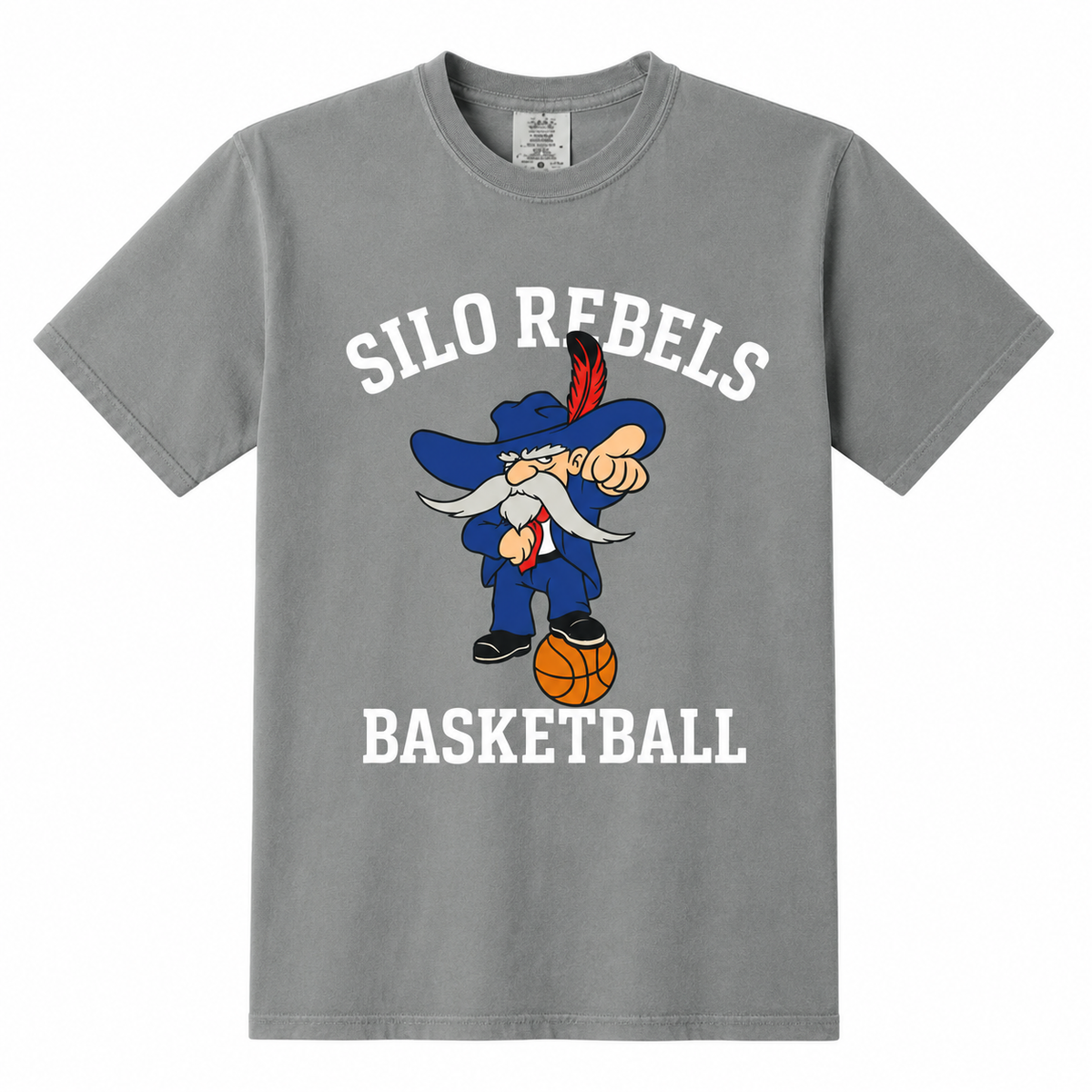 2025 SILO REBELS BASKETBALL MASCOT | TEE