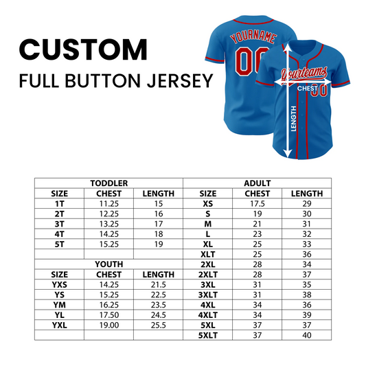 Custom Sublimated Full Button Jersey