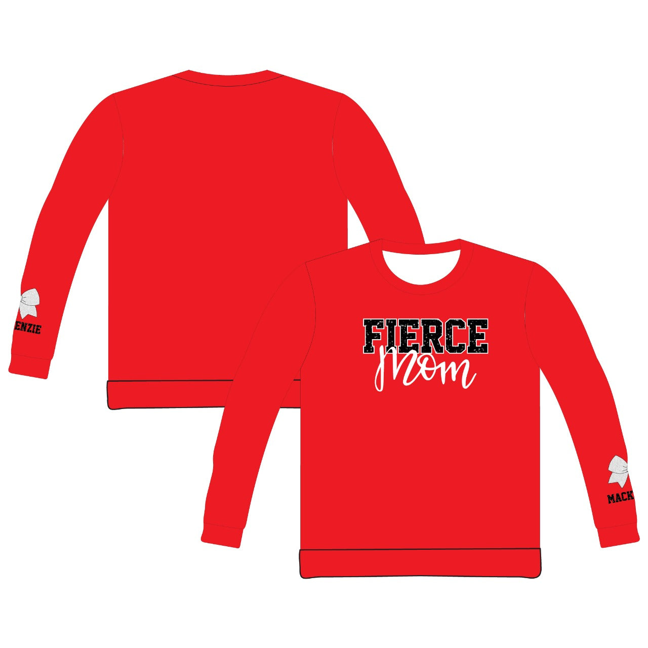 2025 NTC TEAM MOM EMBROIDERED SWEATSHIRT