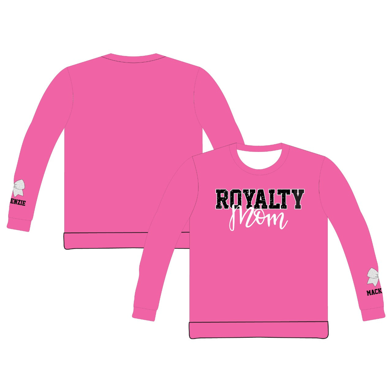 2025 NTC TEAM MOM EMBROIDERED SWEATSHIRT