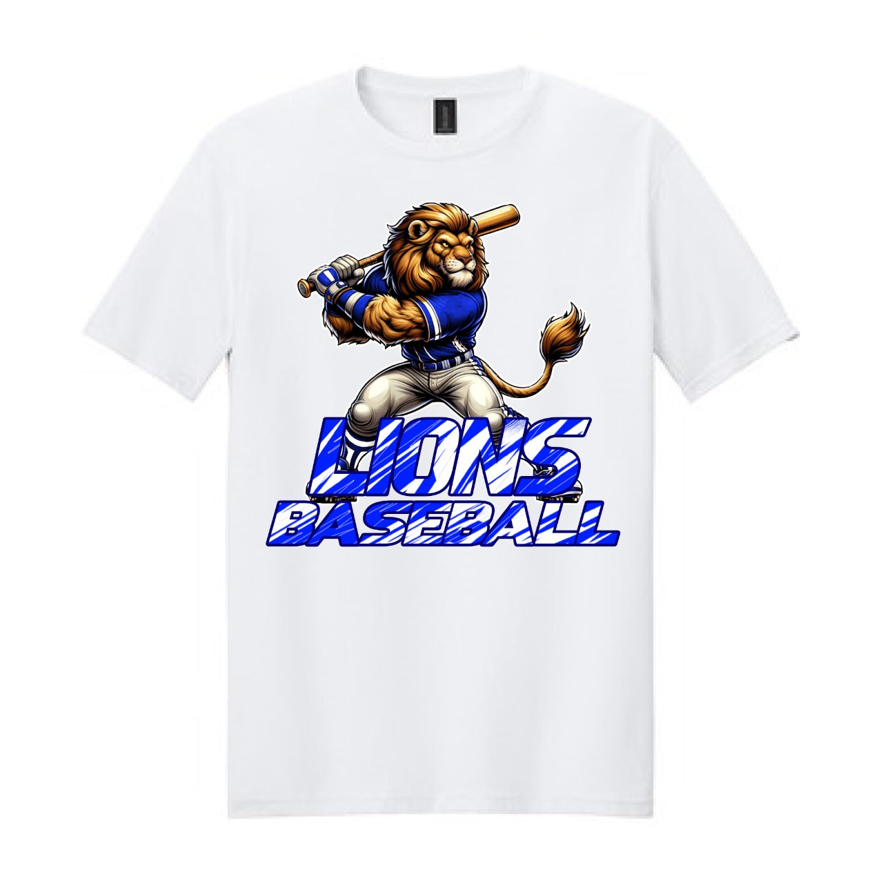 2025 Lions Mascot Baseball - Var. Colors