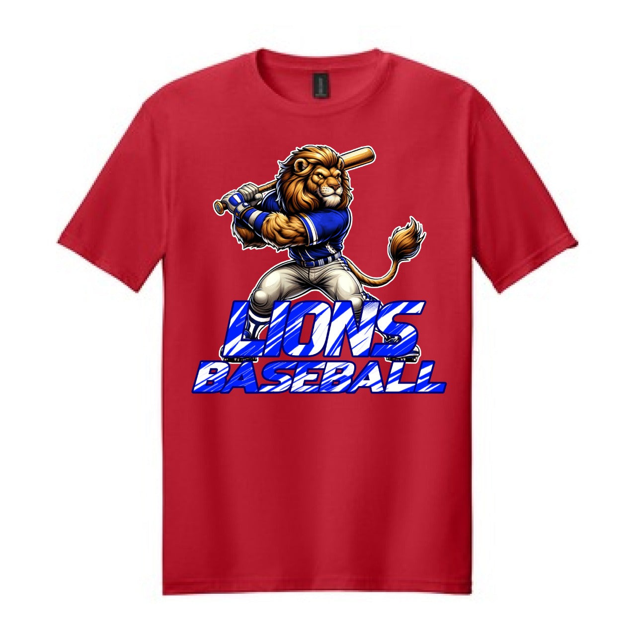 2025 Lions Mascot Baseball - Var. Colors