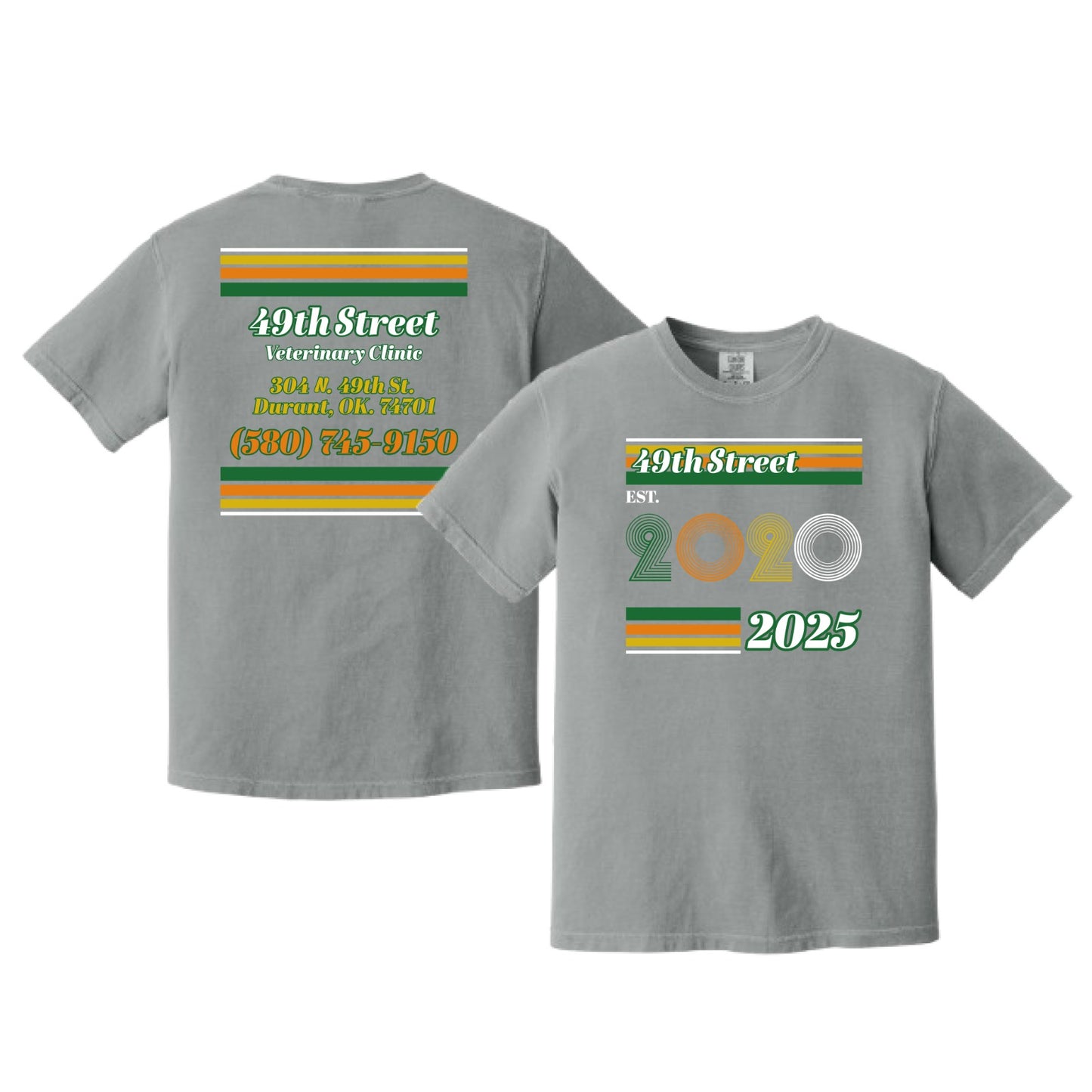 VET CLINIC ANNIVERSARY | T-SHIRT - GRANITE