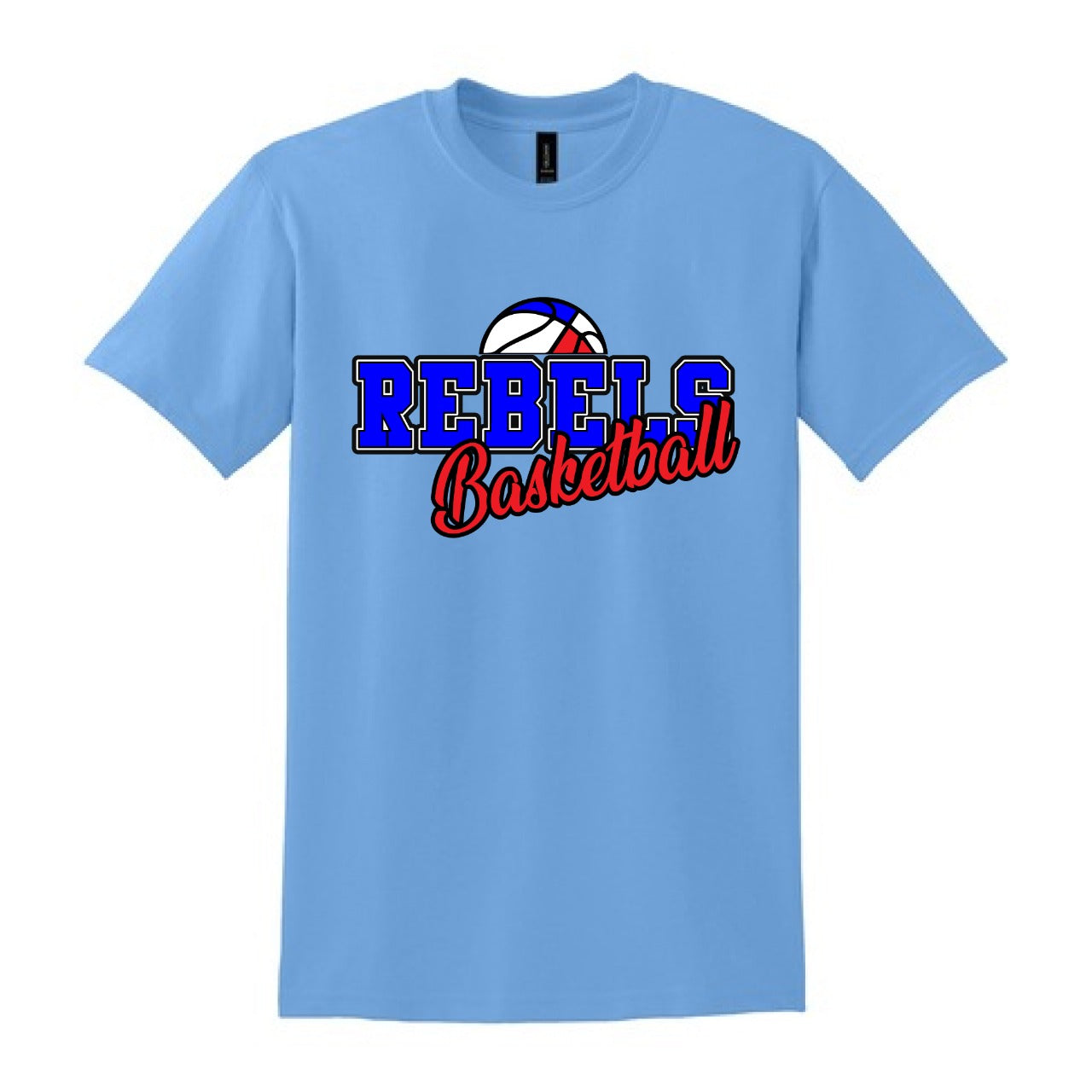 2025 REBELS BASKETBALL - CAROLINA BLUE