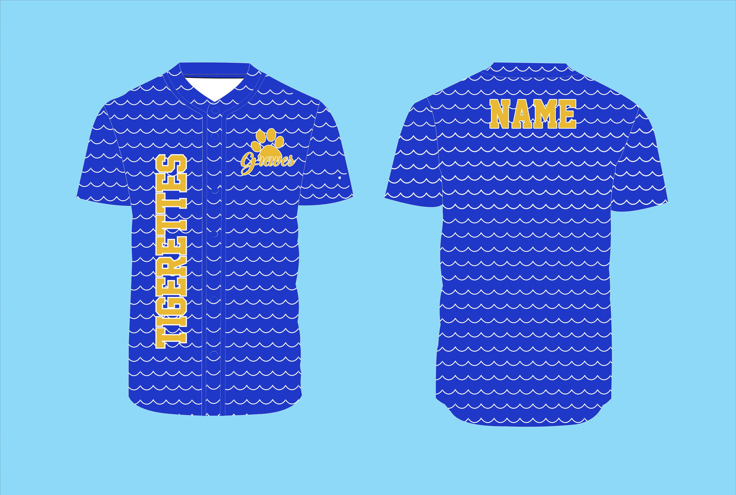 2025 Tigerettes Sequin Jersey