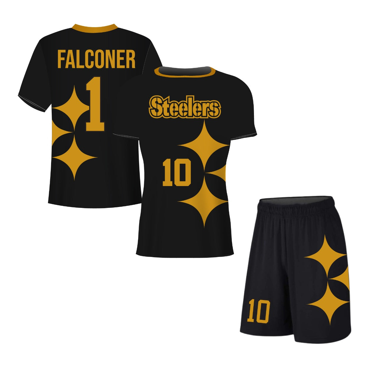 2025 Steelers 8U Flag - Falconer | Jersey/Short