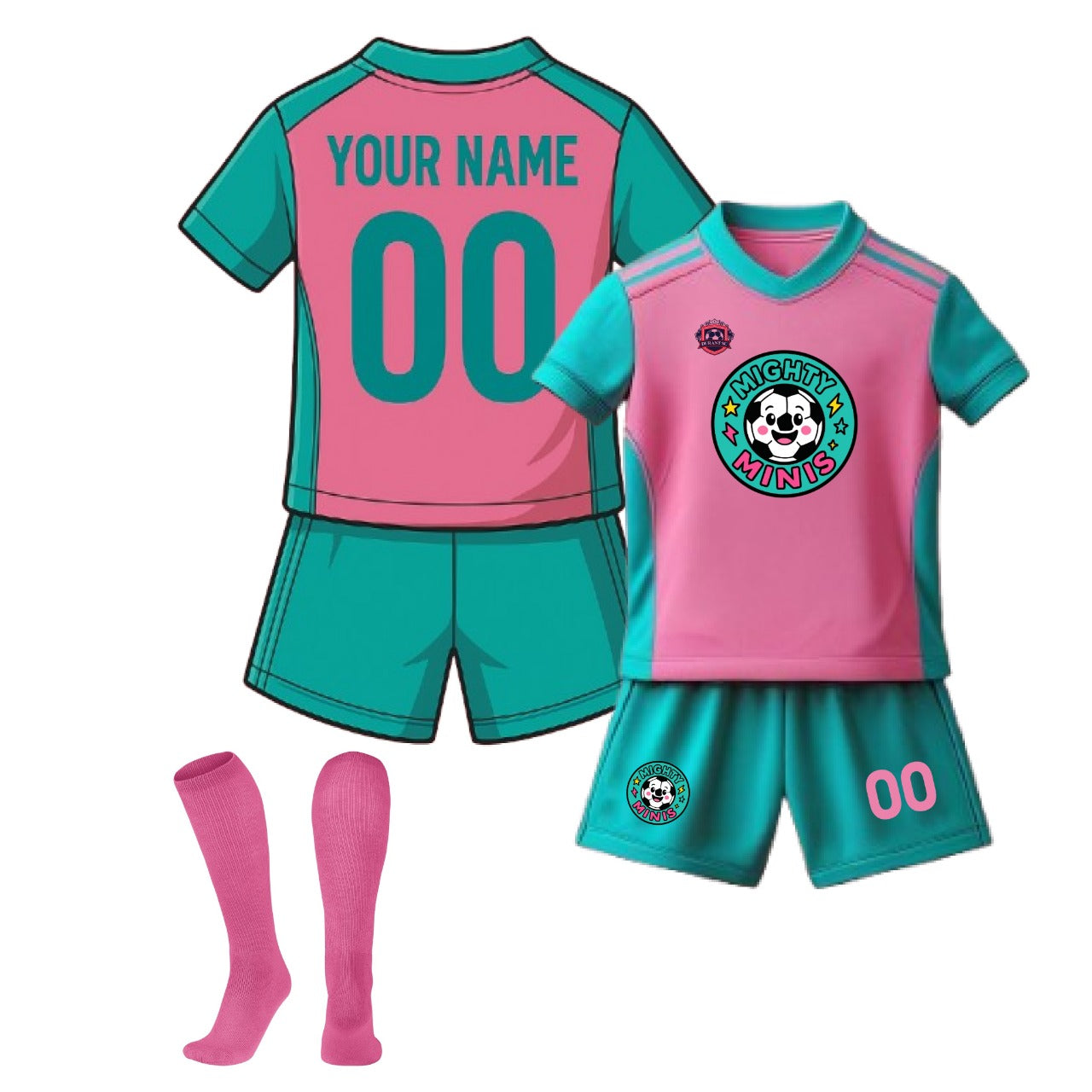 2025 MIGHTY MINIS U4 SOCCER - WAIN | JERSEY/SHORT/SOCK