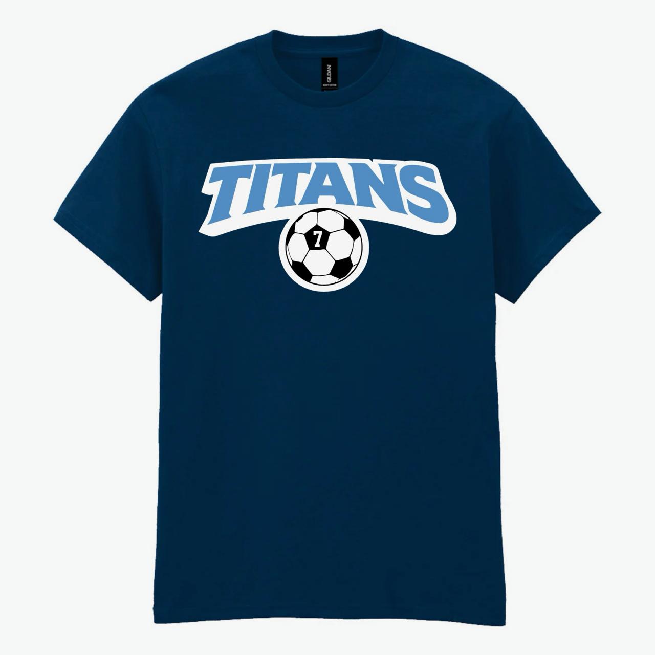 2026 Titans - Lovelace | Drifit Shirt - Navy/Lt Blue
