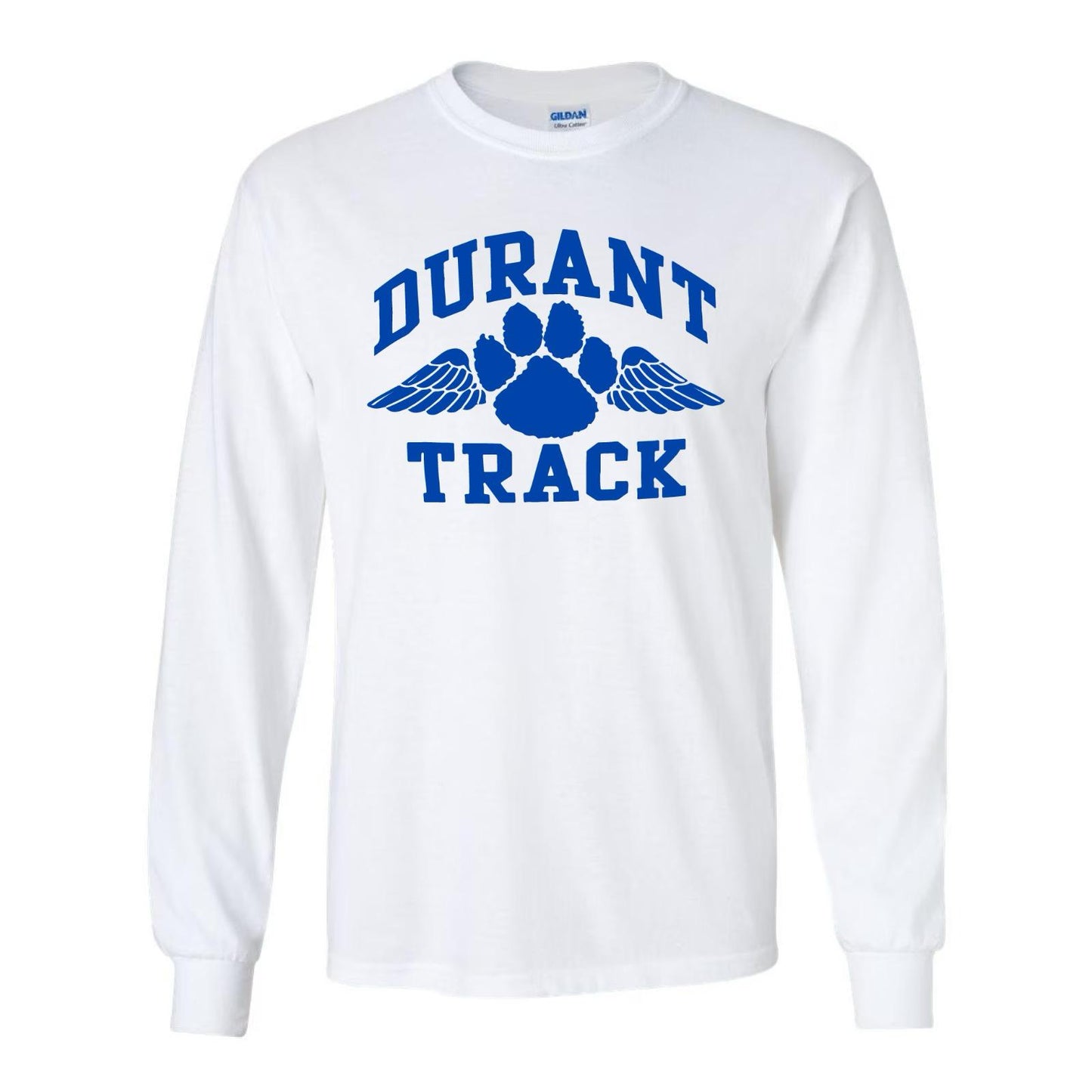 2026 DURANT TRACK | LONG SLEEVE - WHITE