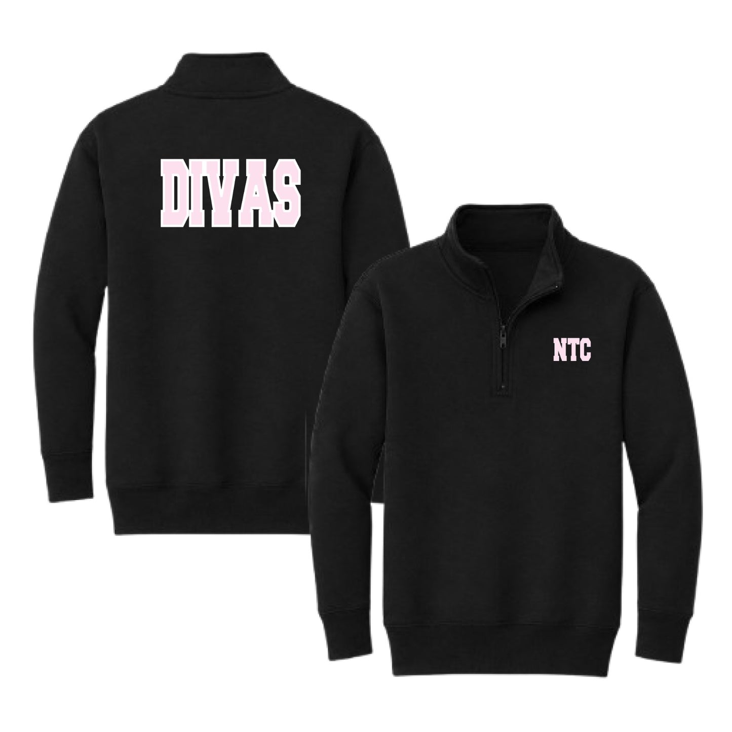 2026 NTC DIVAS - BLACK | 1/4 ZIP