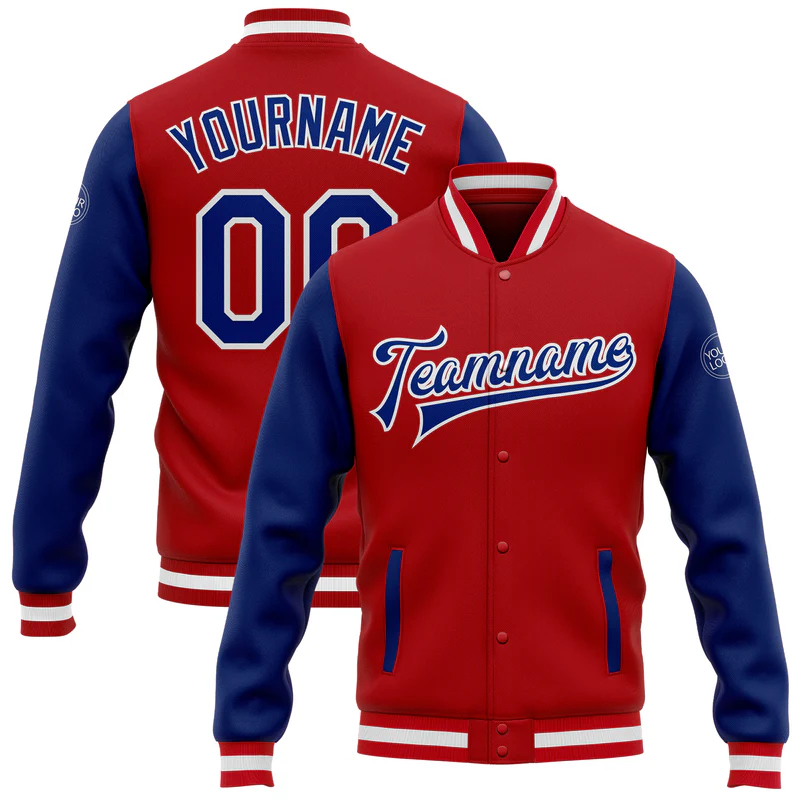 Custom Sublimated Letterman Jacket