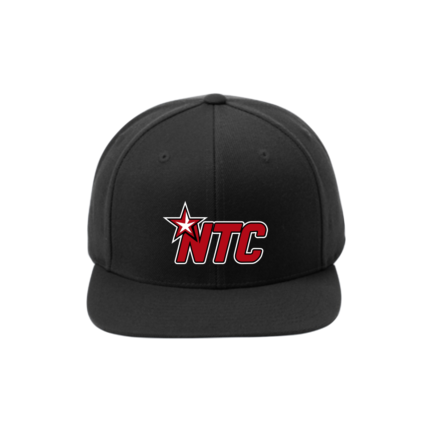 2025 NTC FLAT BILL SNAPBACK CAP - BLACK