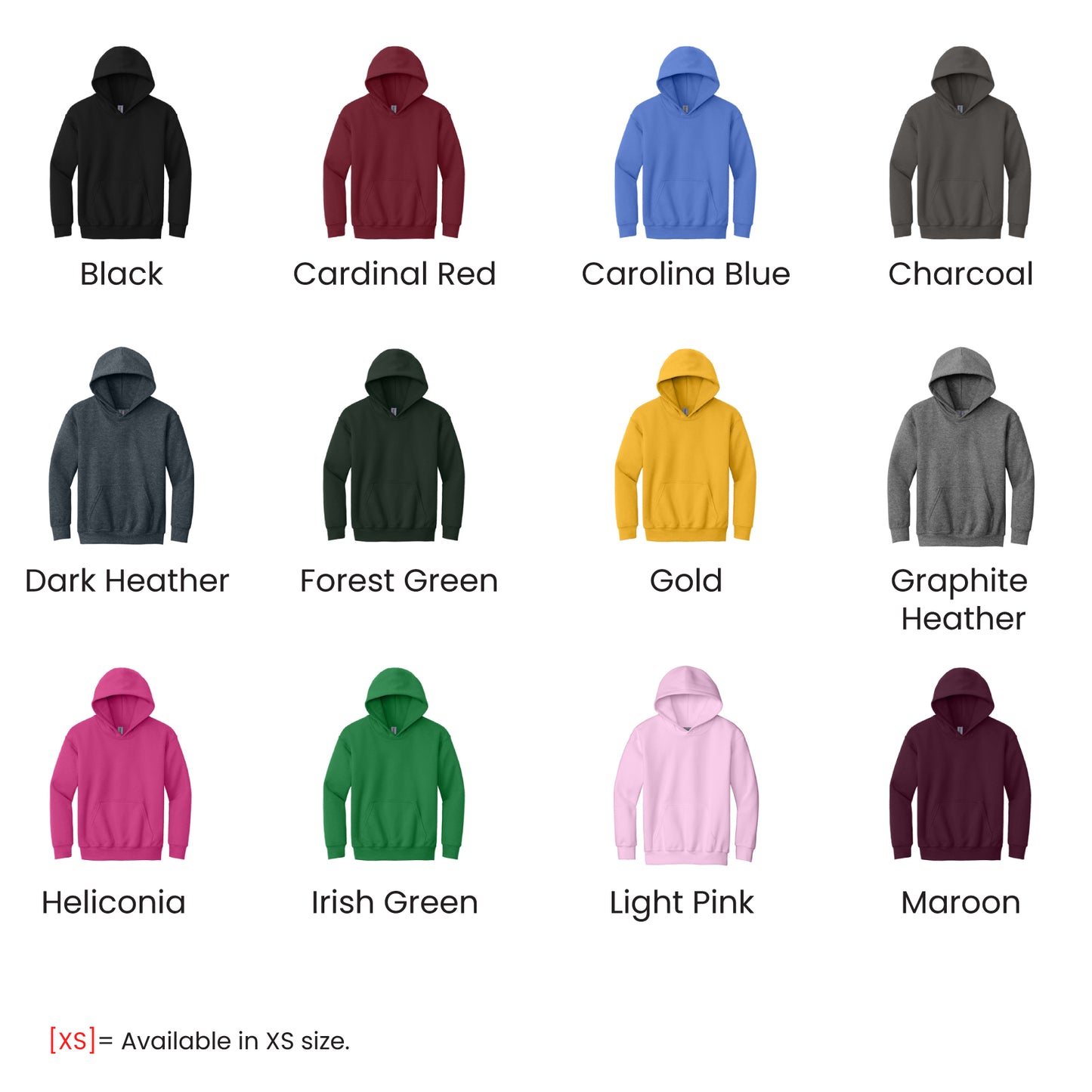 18500b | Youth Gildan Hoodie