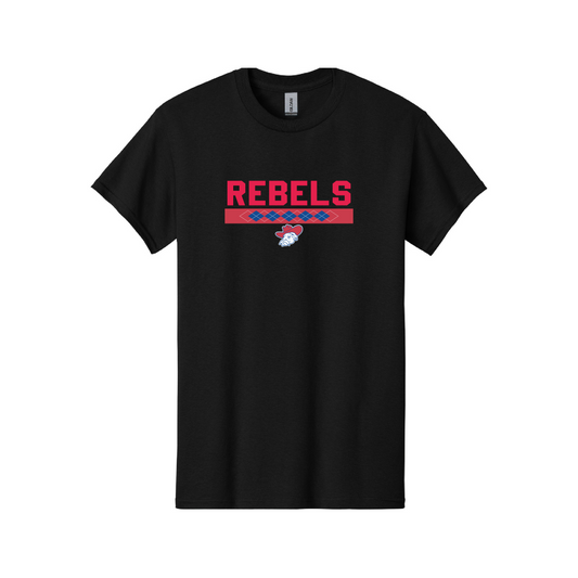 2023 REBELS DIAMOND DESIGN - BLACK
