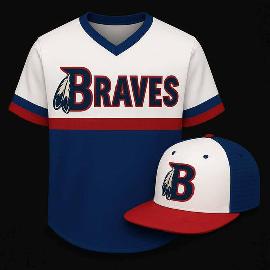 2025 BRAVES-WEGER | JERSEY/CAP SET