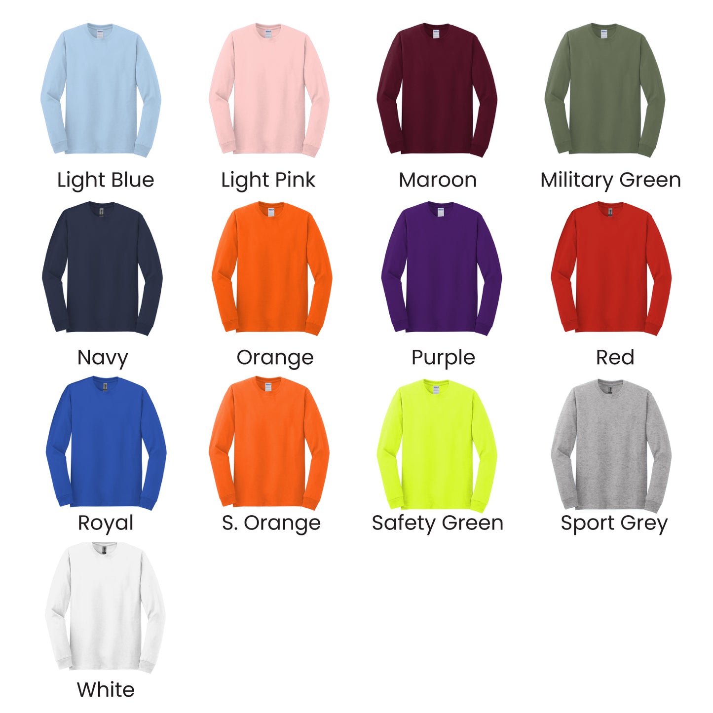 5400 | Adult Gildan Long Sleeve