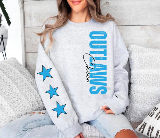 2025 Outlaws Star Sleeve Sweatshirt