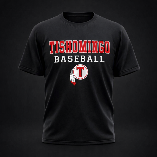 2026 TISHOMINGO BASEBALL - BLACK
