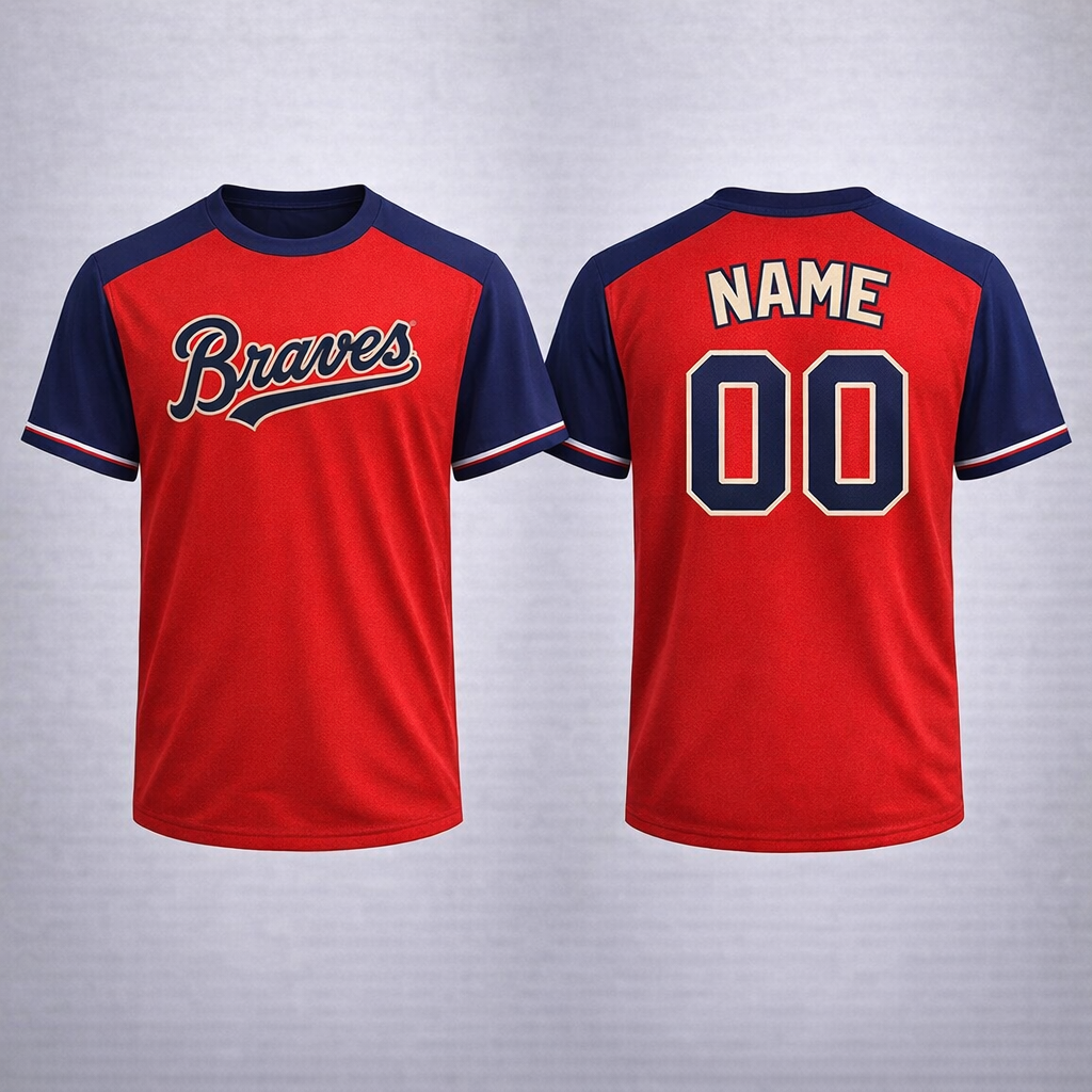 2026 Braves-Weger | Fan Jersey - Red