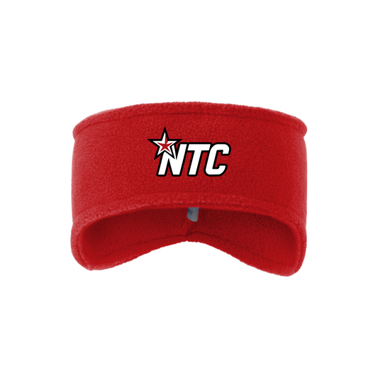 2025 NTC LOGO EMB - RED | FLEECE HEADBAND