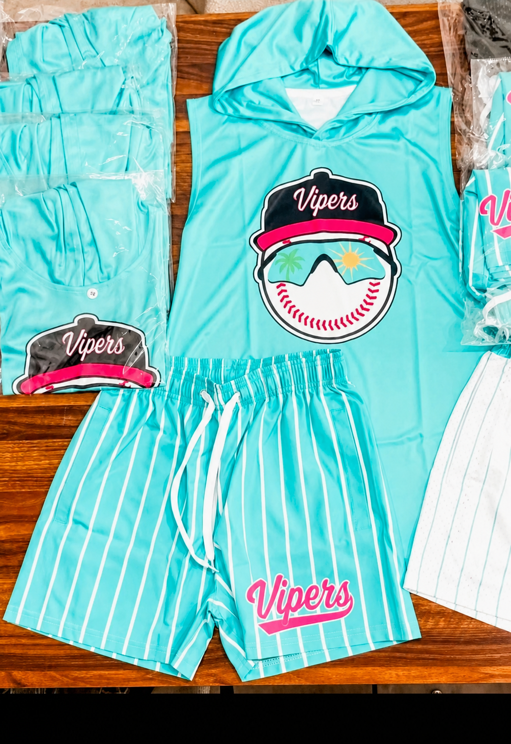 2026 Vipers Hooded Shirt and Shirt Set