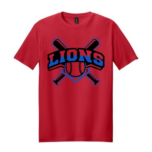 2025 Lions Baseball - Red