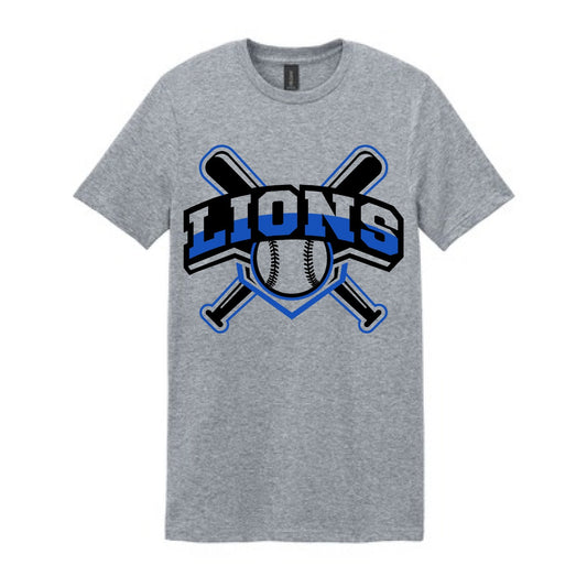 2025 Lions Baseball - Grey