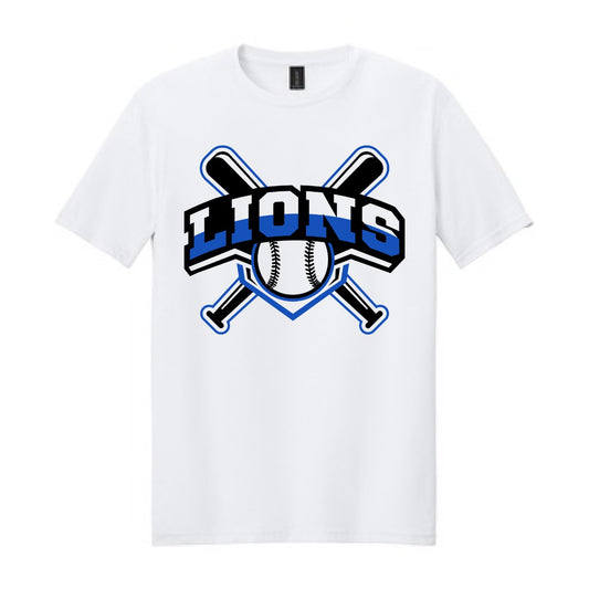 2025 Lions Baseball - White