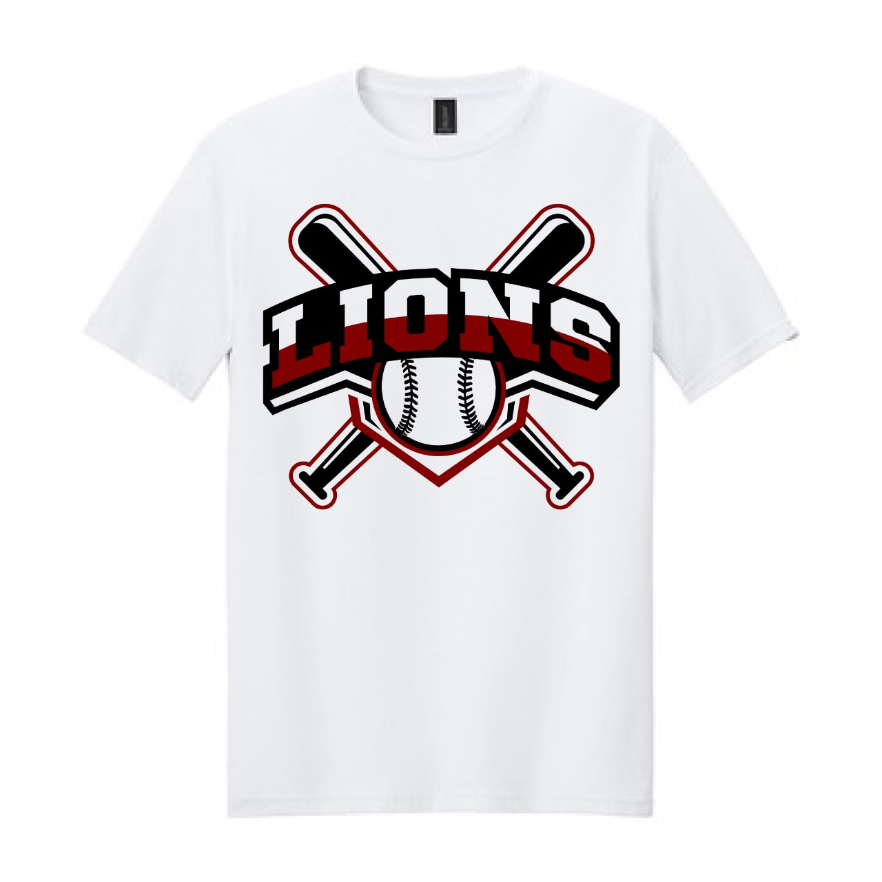 2025 Lions Baseball - White