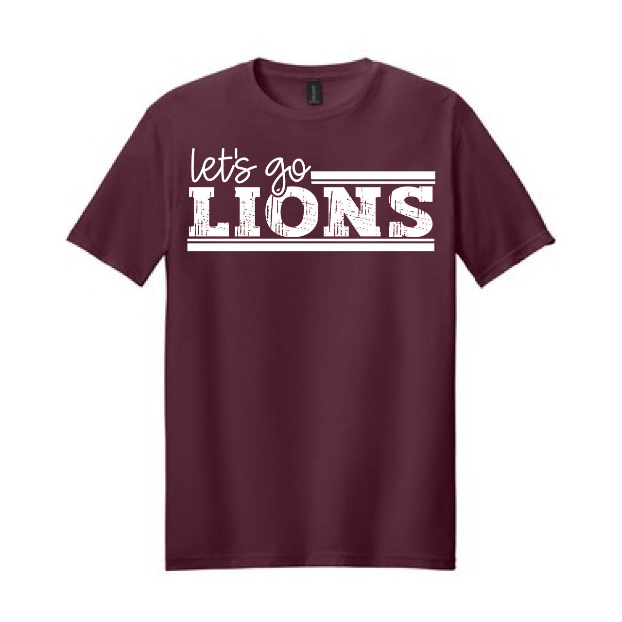 2025 Let's Go Lions - Maroon