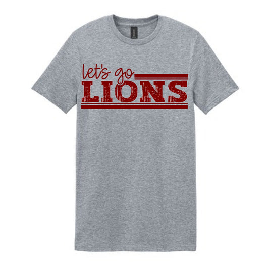 2025 Let's Go Lions - Grey