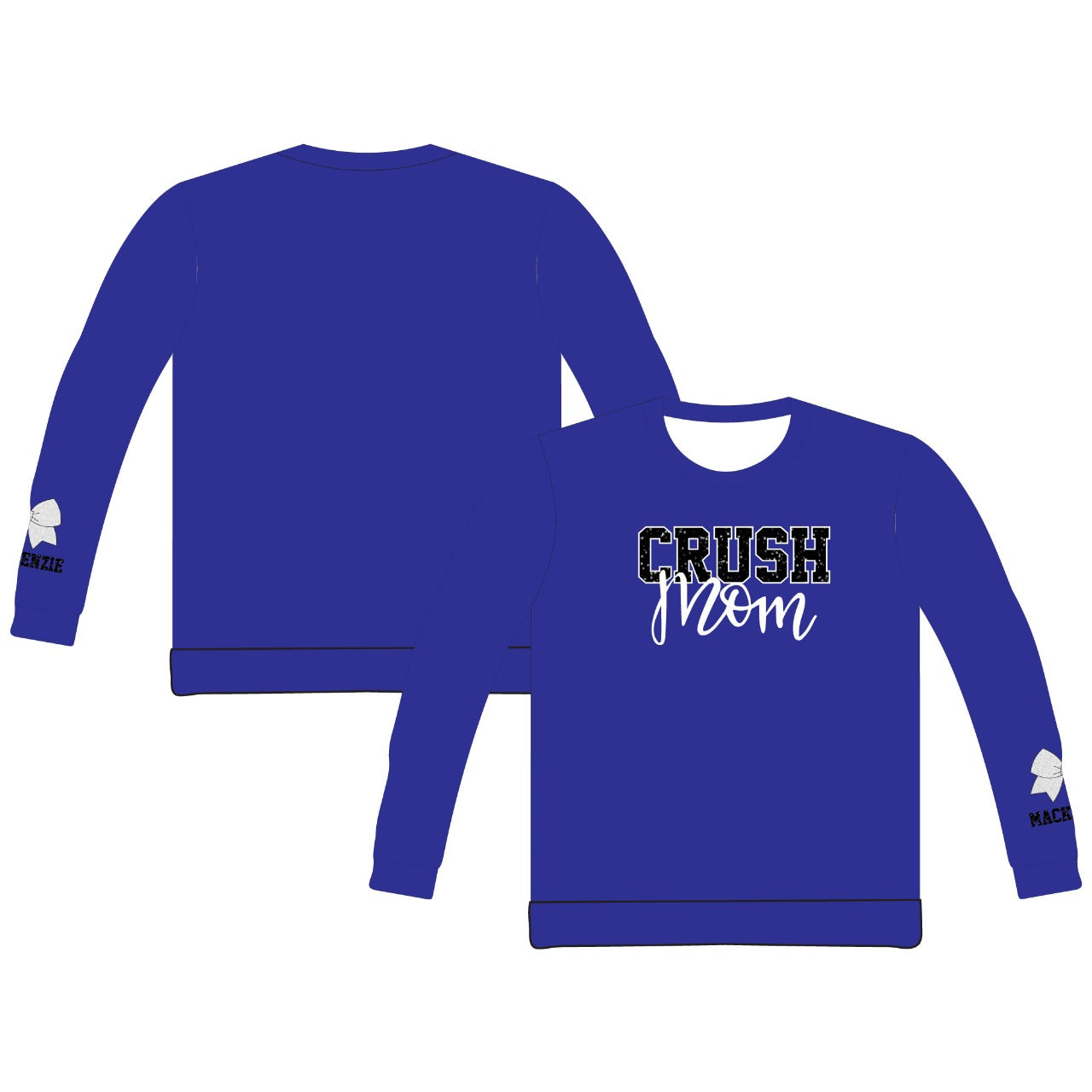 2025 NTC TEAM MOM EMBROIDERED SWEATSHIRT