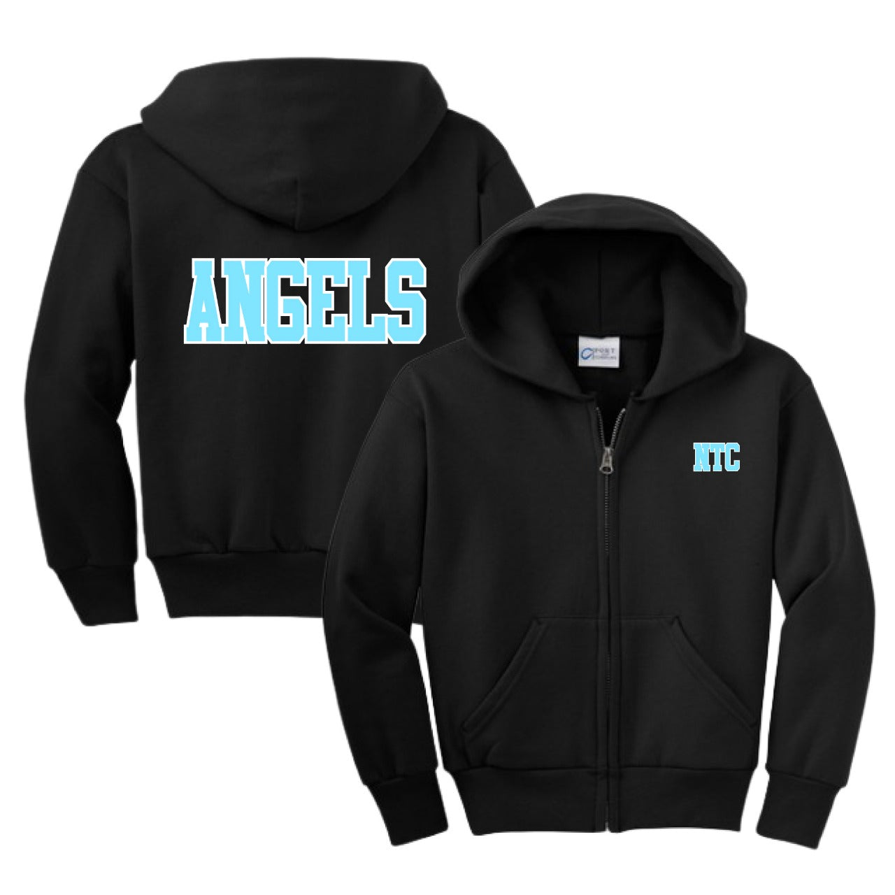 2025 NTC TEAM FULL ZIP HOODED SWEATSHIRT - ANGELS
