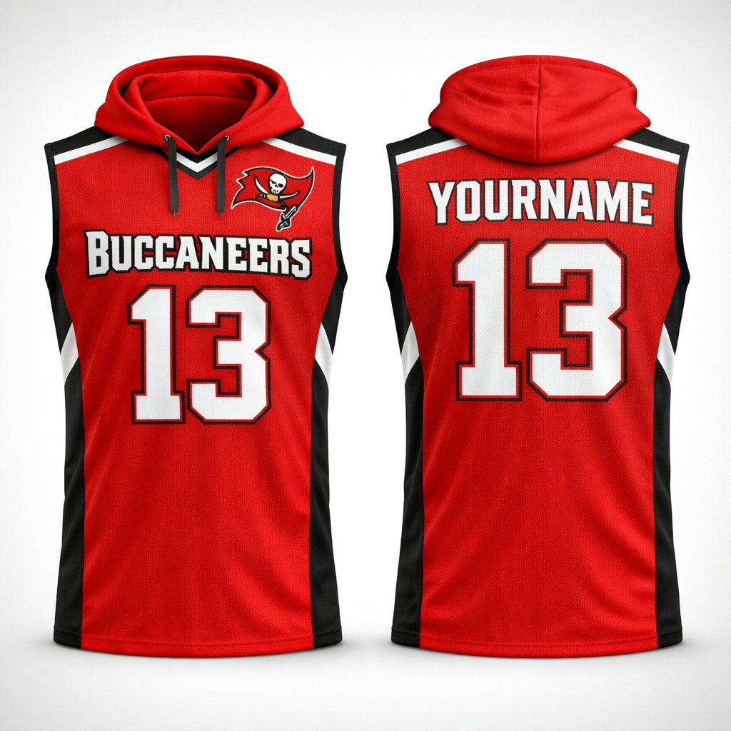 2026 Buccaneers FF - Jaco | Hooded Sleeveless Jersey
