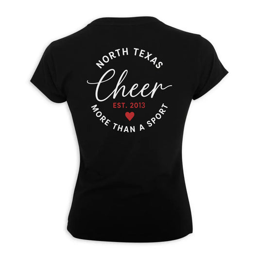 2026 NORTH TEXAS CHEER MORE THAN A SPORT - BLACK | TEE