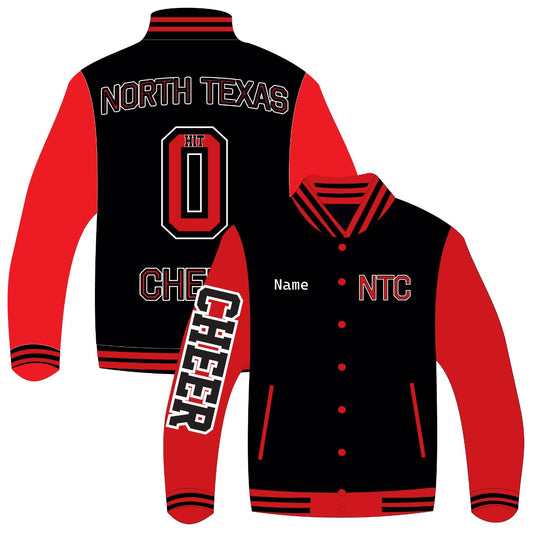 2025 NTC Letterman Jacket - Leather Sleeve