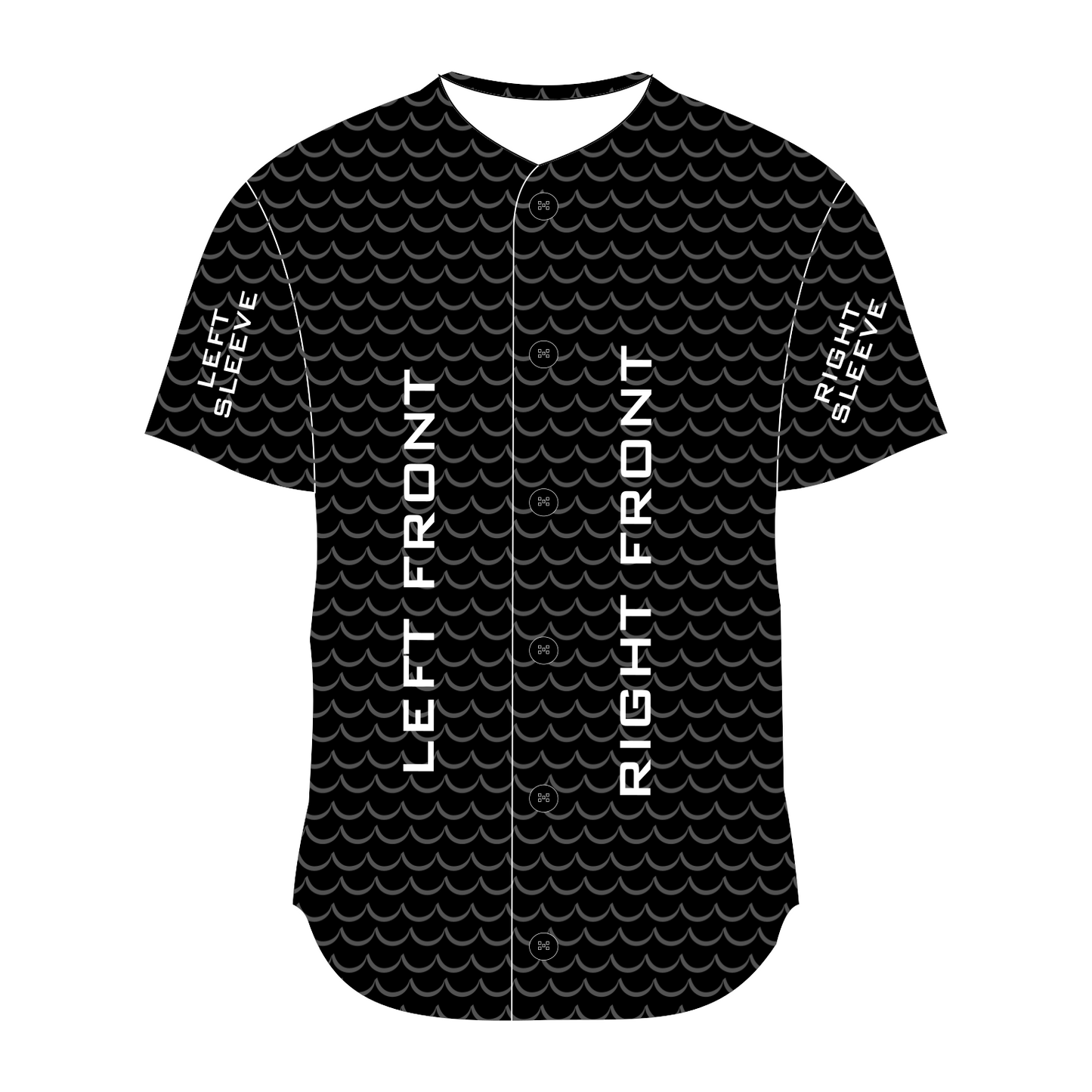 Custom Sequin Full Button Jersey