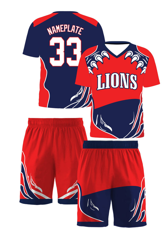 2025 LIONS 6U FLAG - FIELDS | JERSEY/SHORT