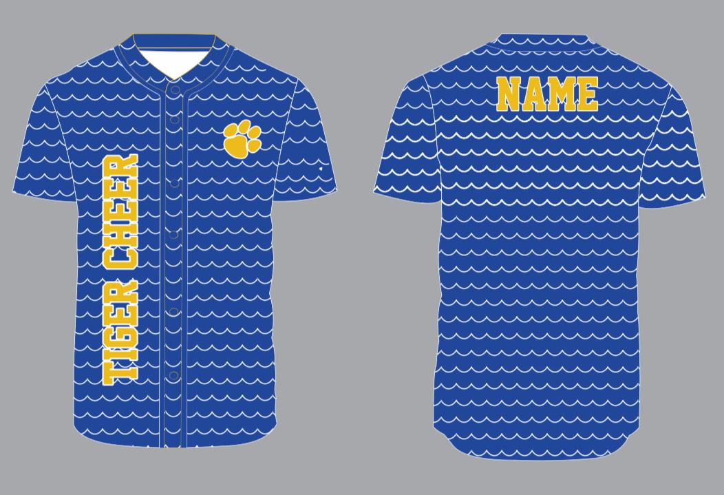 2025 Tiger Cheer Sequin Jersey