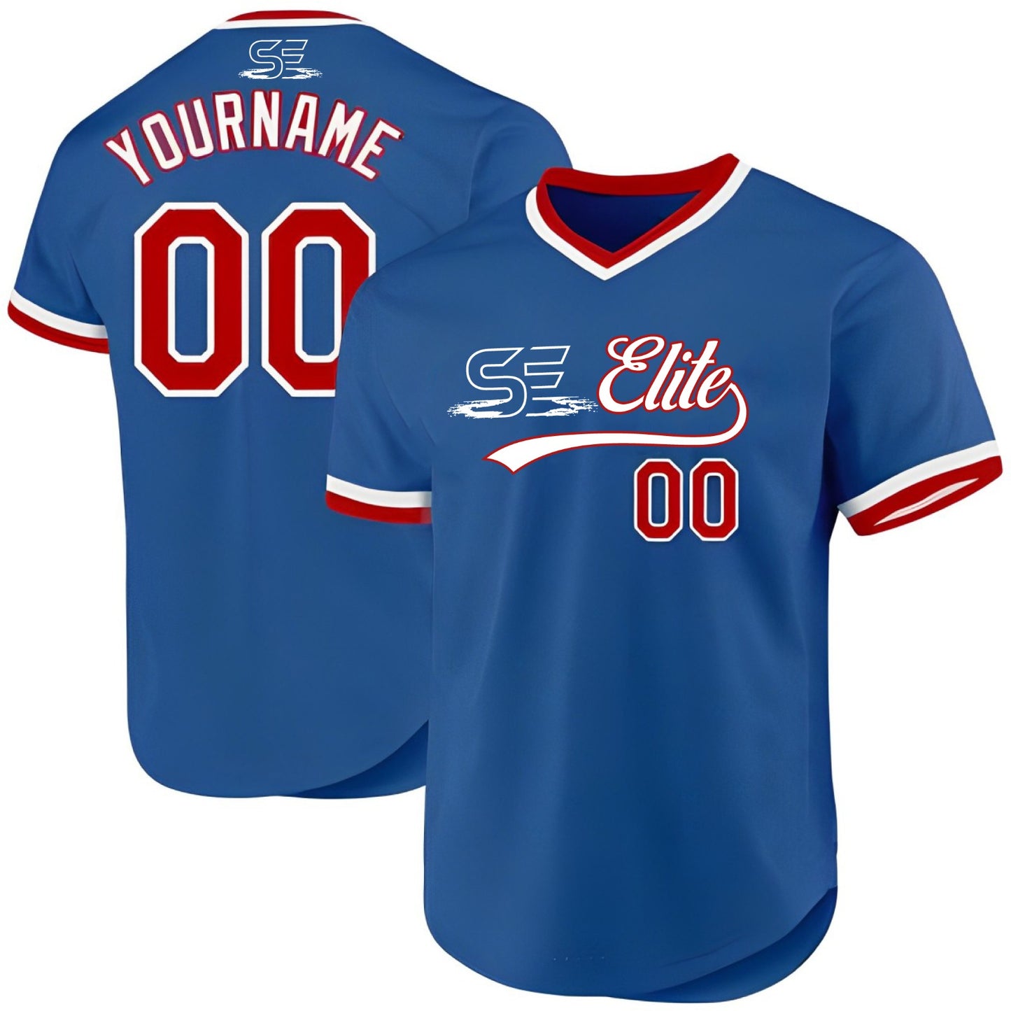 2025 SE Elite Baseball Sublimated Blue Jersey