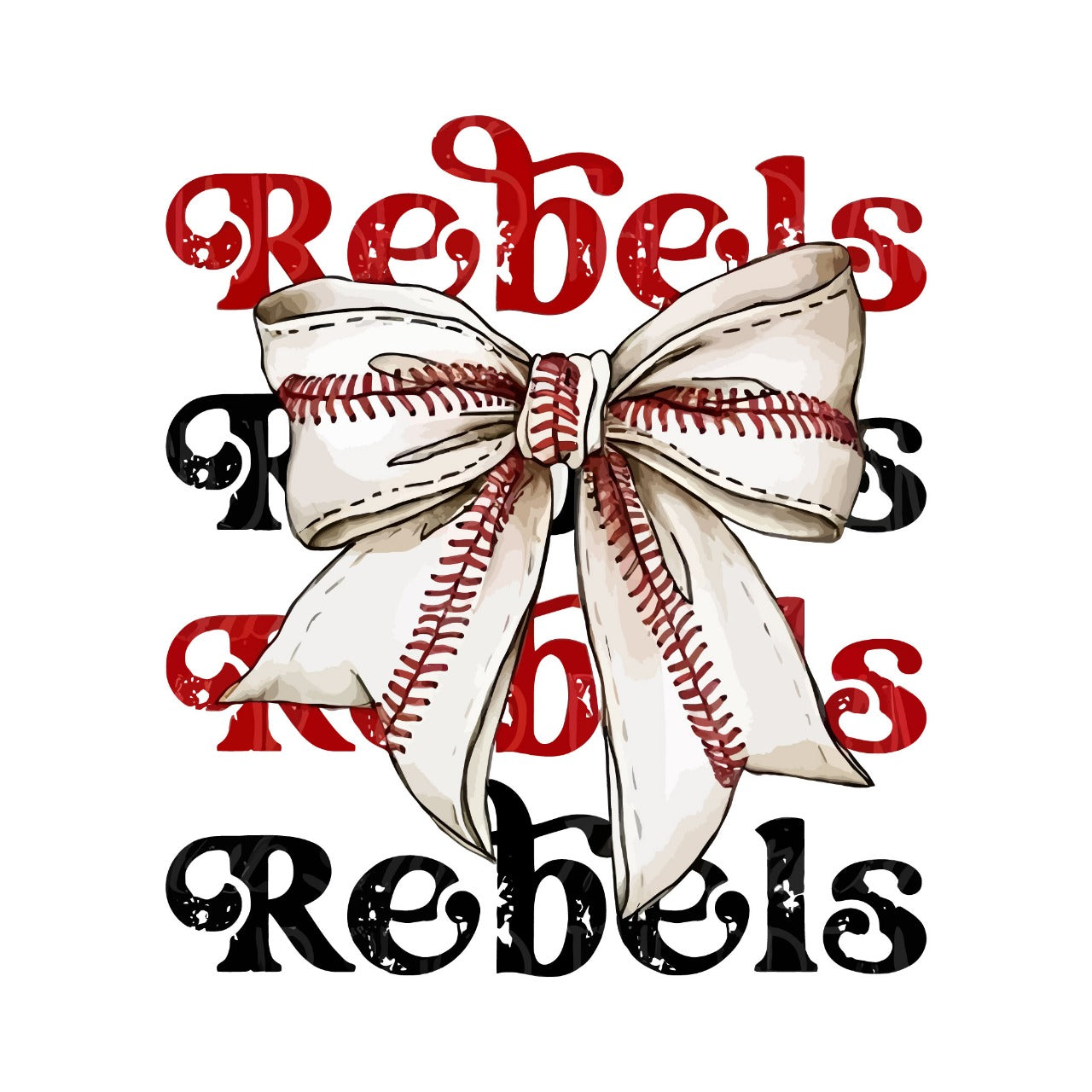 Stacked Rebels with Bow Design