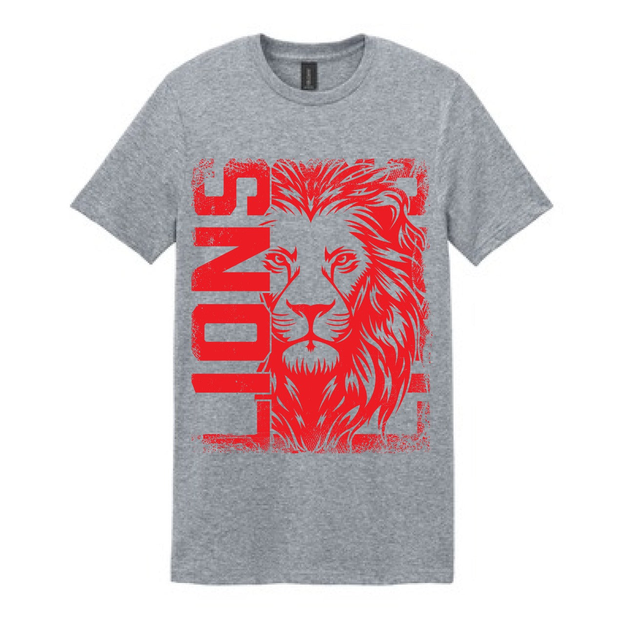 2025 Lions Head Distressed - Grey