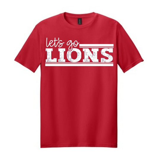 2025 Let's Go Lions - Red