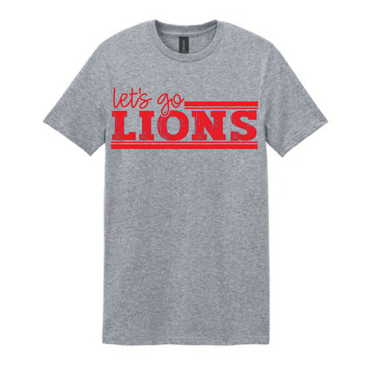 2025 Let's Go Lions - Grey